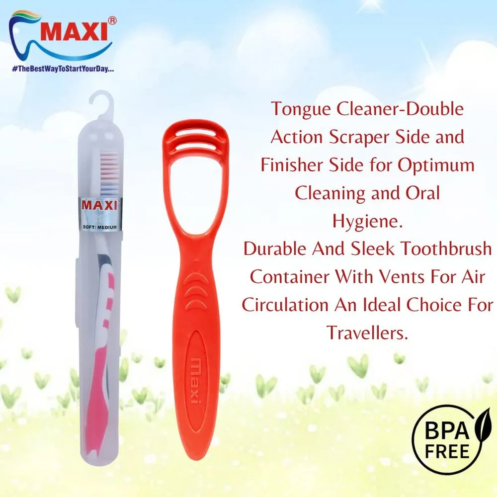 Travel Brush + Tongue Cleaner — photo 2
